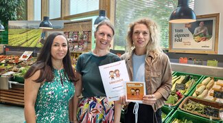 Maria Hoflehne, Stefanie Kleiser und Johanna Jachs